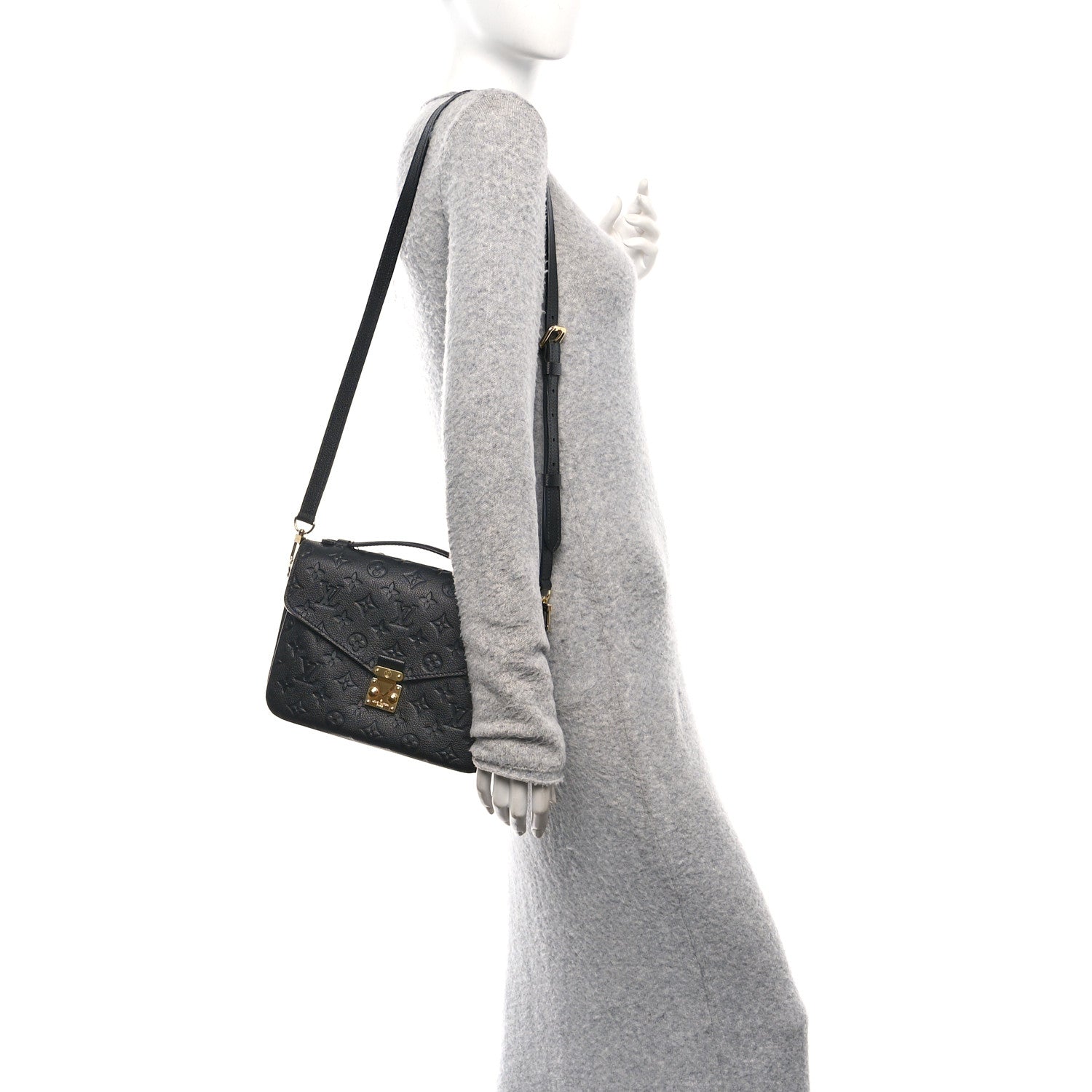 Louis Vuitton Empreinte Pochette Metis Black 2 of 12
