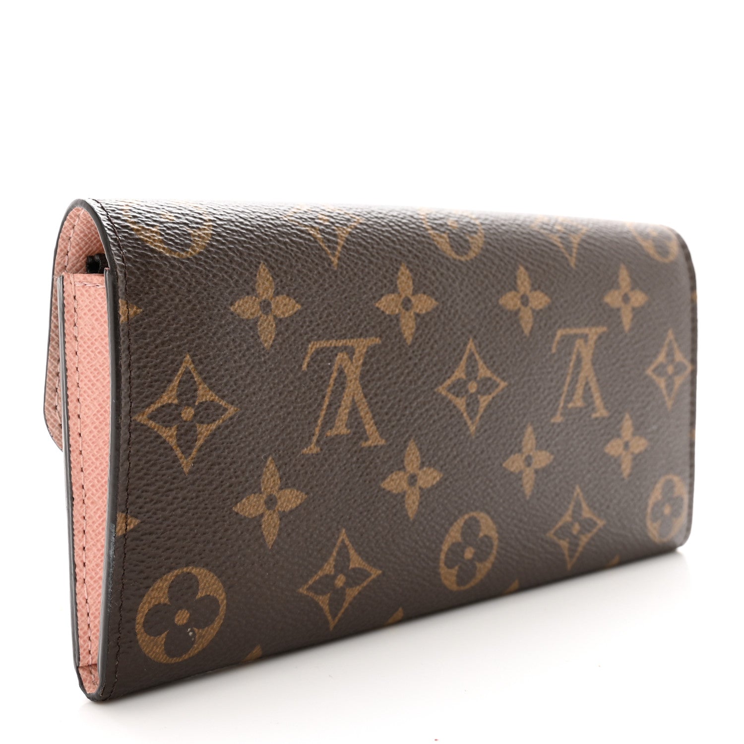 Louis Vuitton Monogram Emilie Wallet Rose Ballerine 3 of 7