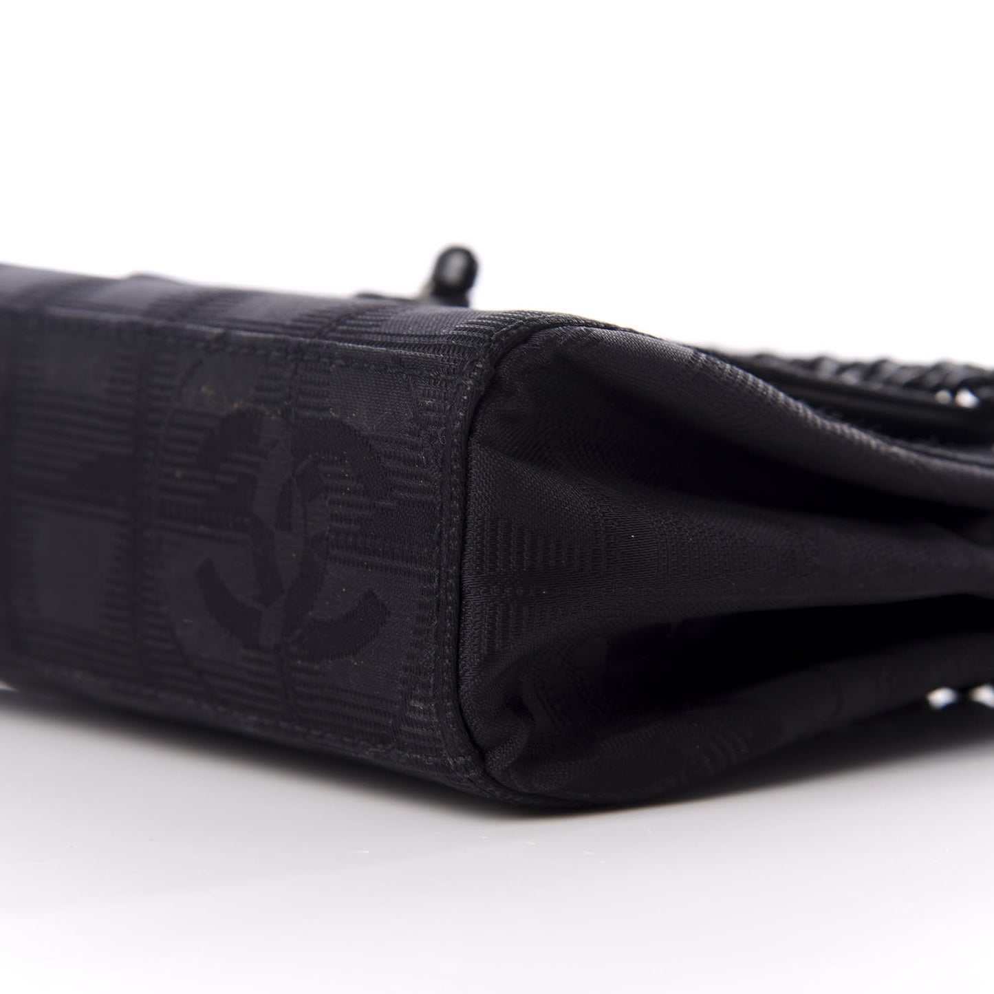 Nylon Mini Travel Accordion Flap Black