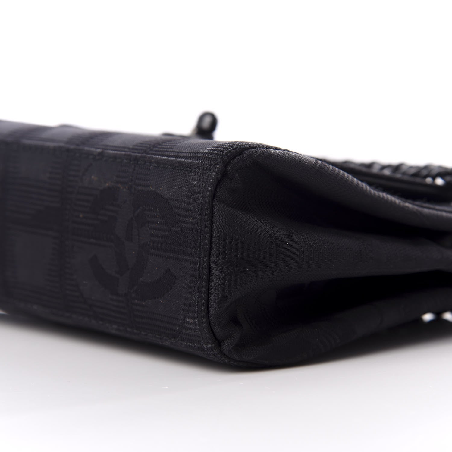 Chanel Nylon Mini Travel Accordion Flap Black 6 of 8