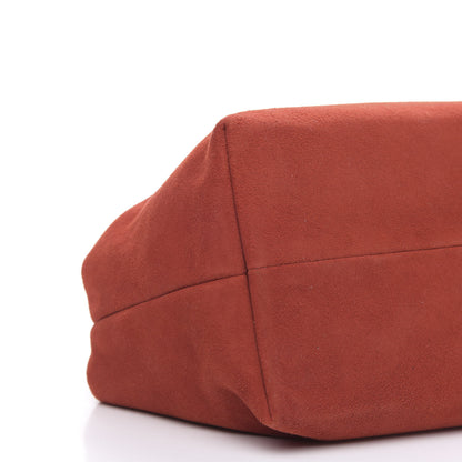 Mansur Gavriel Suede Volume Clutch Brick 8 of 11
