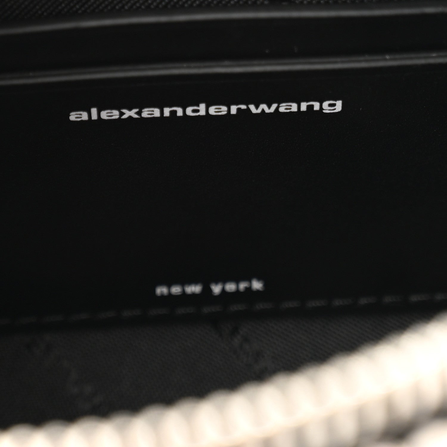 Alexander Wang Mesh Crystal Cruiser Mini Duffle White 6 of 9