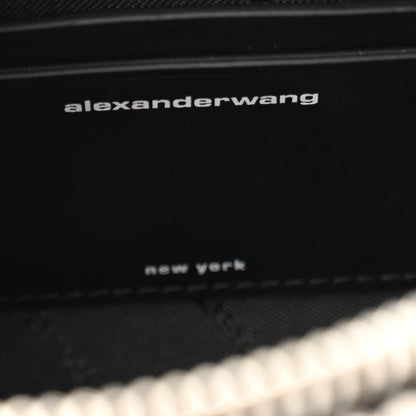 Alexander Wang Mesh Crystal Cruiser Mini Duffle White 6 of 9