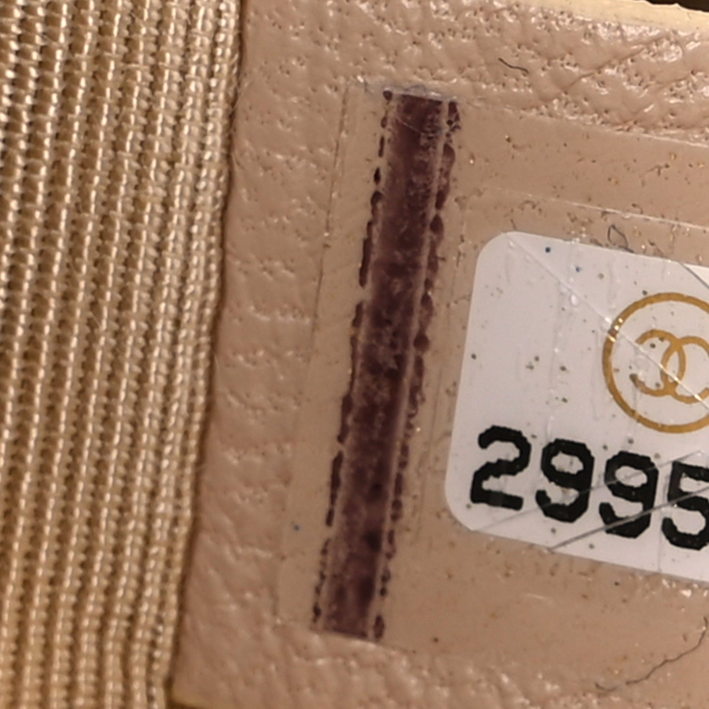 Lambskin Quilted Large Chanel 19 Flap Beige