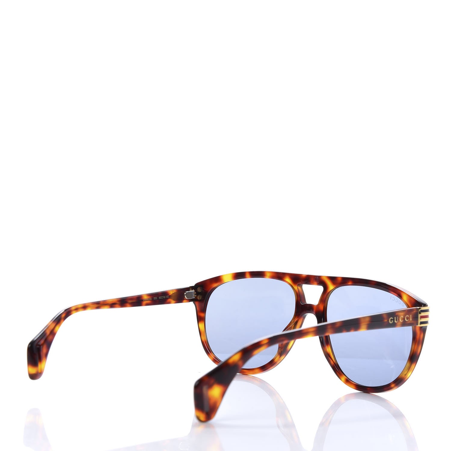Gucci Aviator Sunglasses GG0525 Tortoise 8 of 8