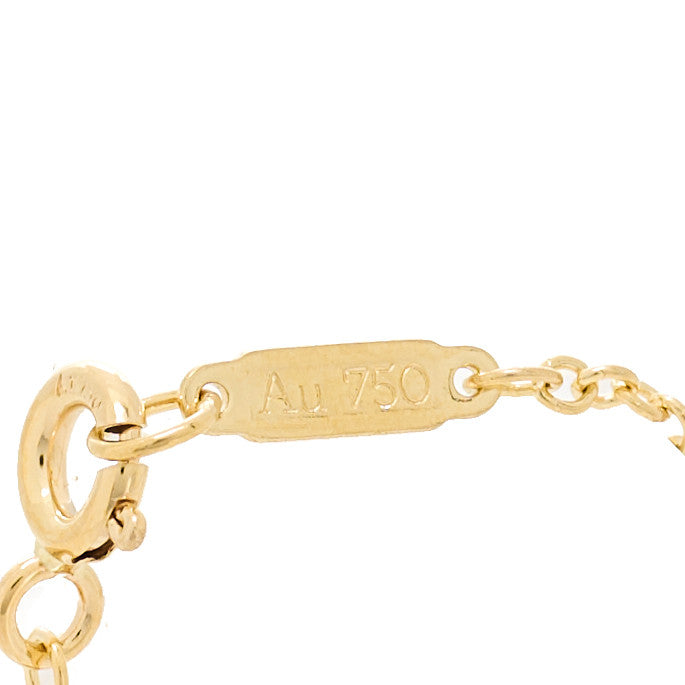 Tiffany 18K Yellow Gold T Single Chain Bracelet 4 of 4