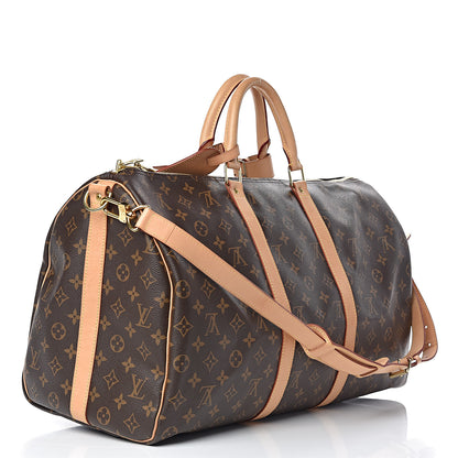 Louis Vuitton Monogram Keepall Bandouliere 50 3 of 13