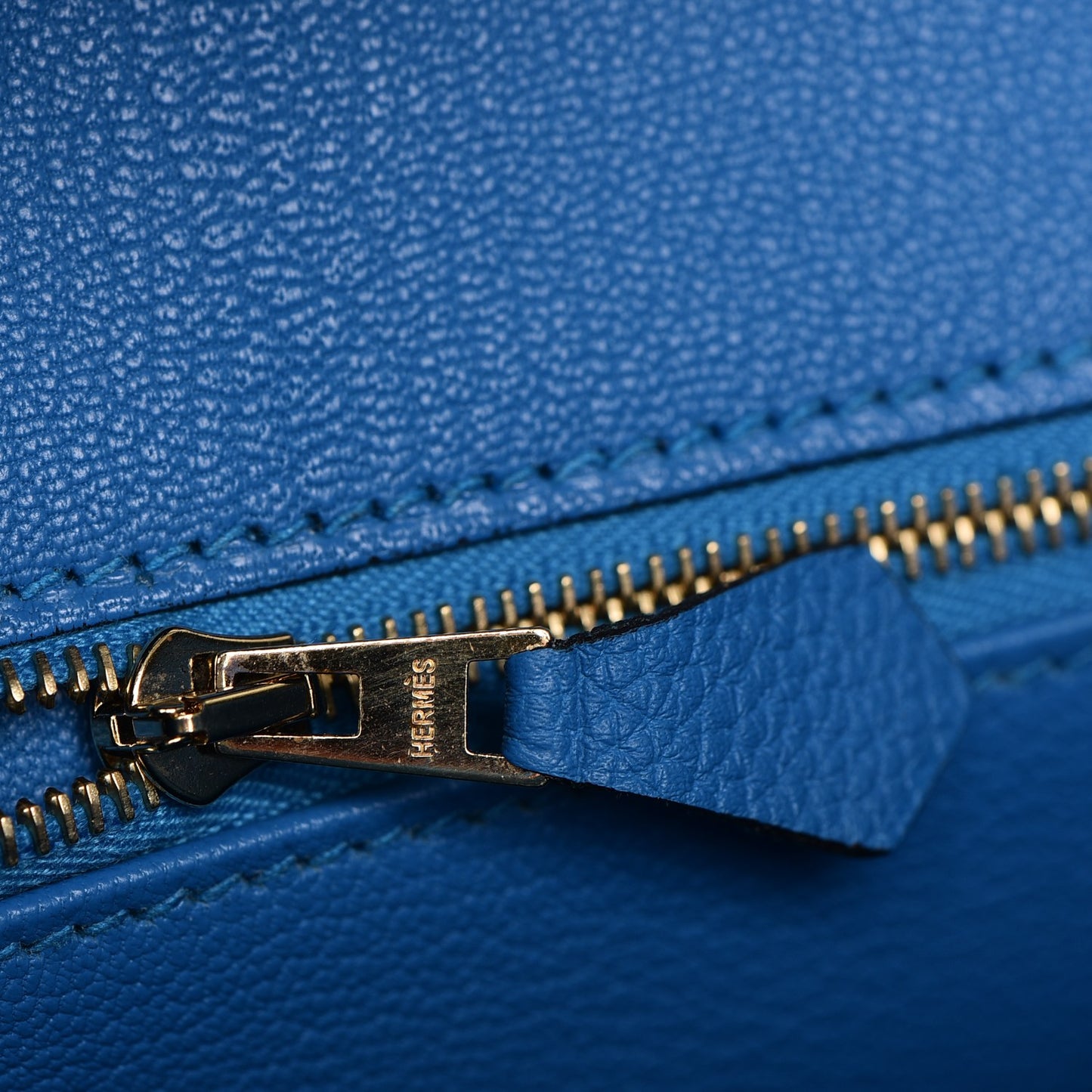 Togo Birkin 30 Bleu Zanzibar