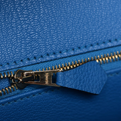 Hermes Togo Birkin 30 Bleu Zanzibar 12 of 27