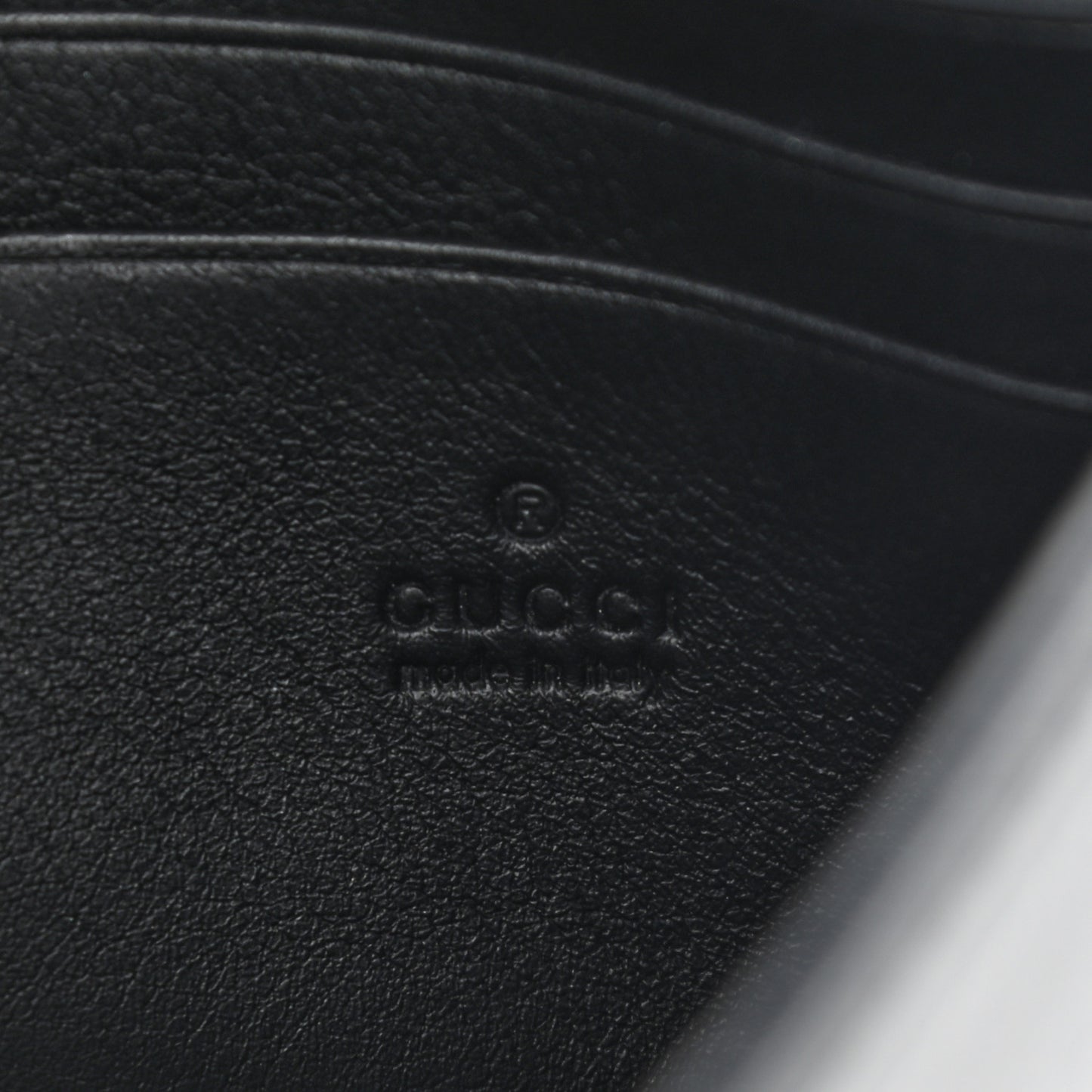 Calfskin Icon Wallet Black