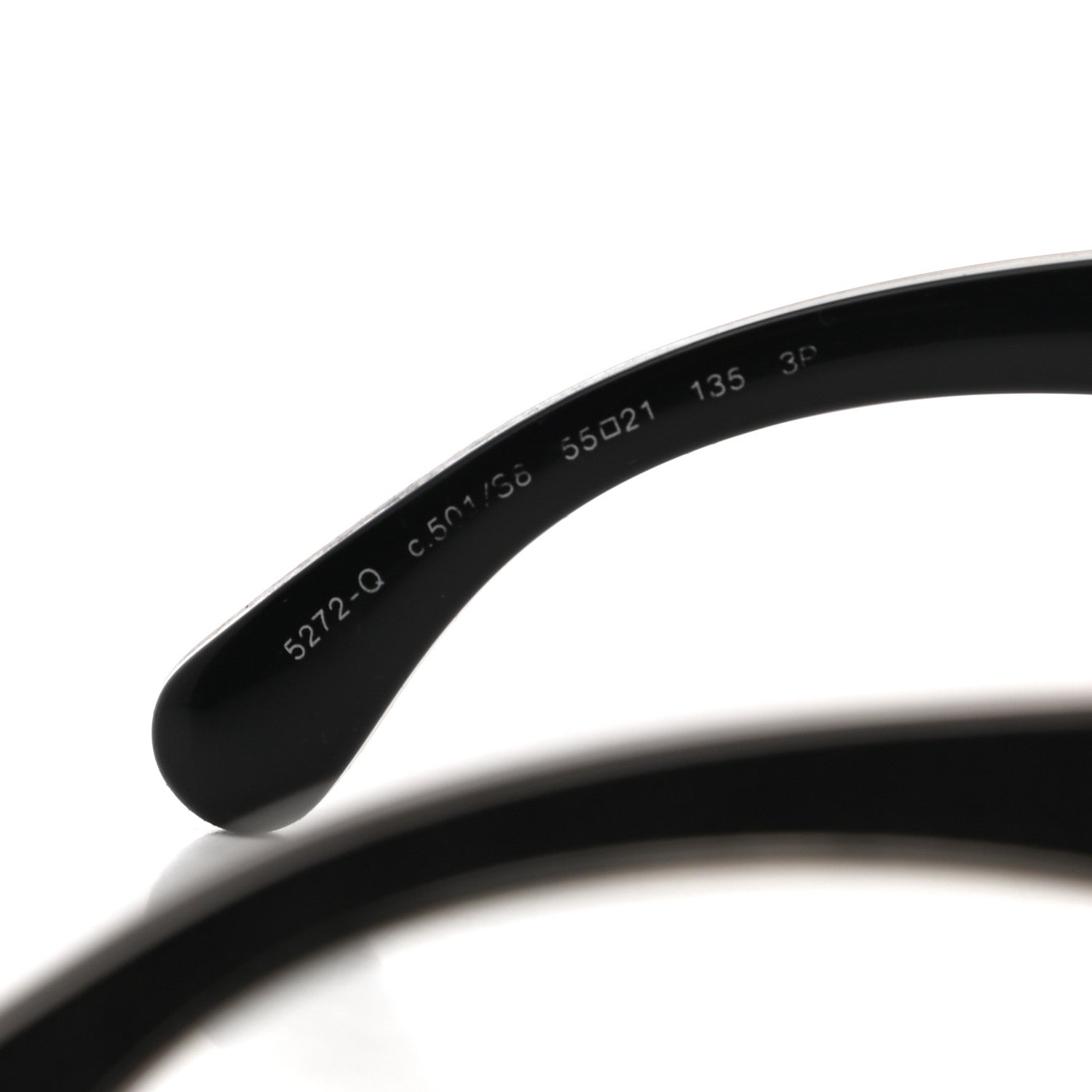 Chanel Stingray Polarized CC Sunglasses 5272-Q Black 5 of 8
