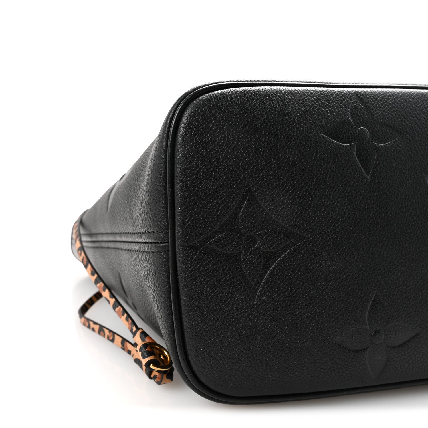 Louis Vuitton Empreinte Monogram Giant Wild at Heart Neverfull MM Black 9 of 10