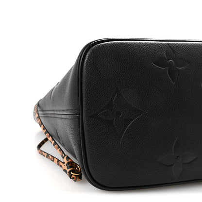 Louis Vuitton Empreinte Monogram Giant Wild at Heart Neverfull MM Black 9 of 10