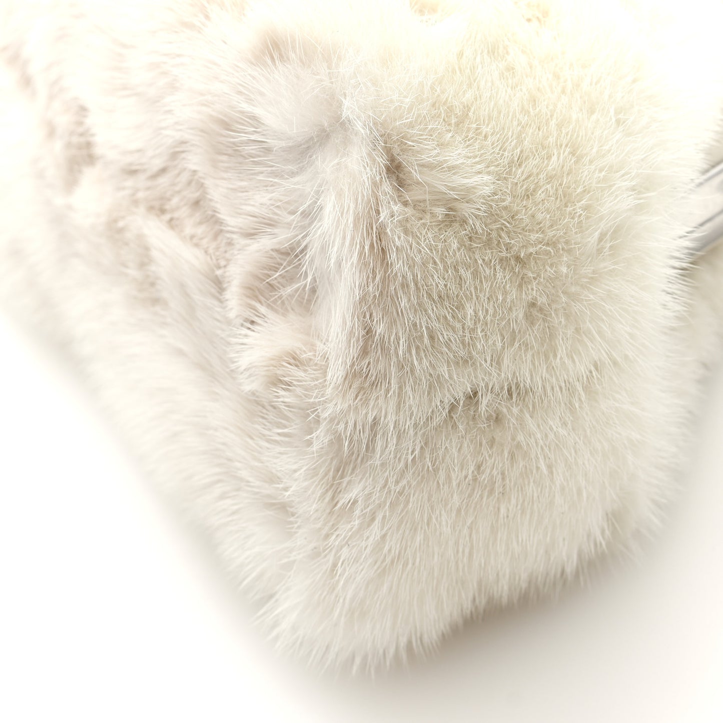 Mink Shiny Nappa Small Fendi First Latte Palladio