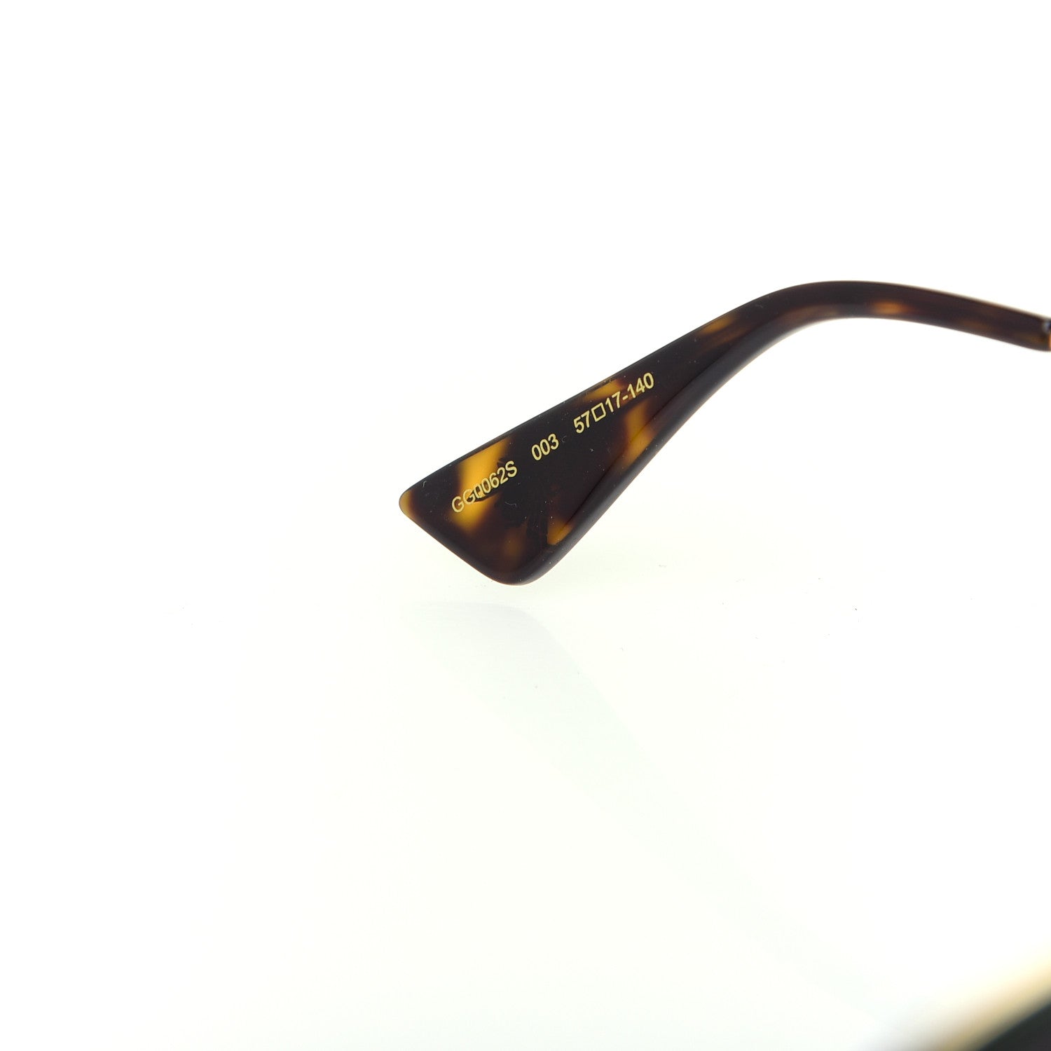 Gucci Web Aviator Sunglasses GG0062S Green Red 6 of 8