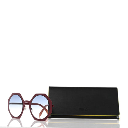 Fendi Octagon Sunglasses FF0521/S Pink Orange 7 of 7