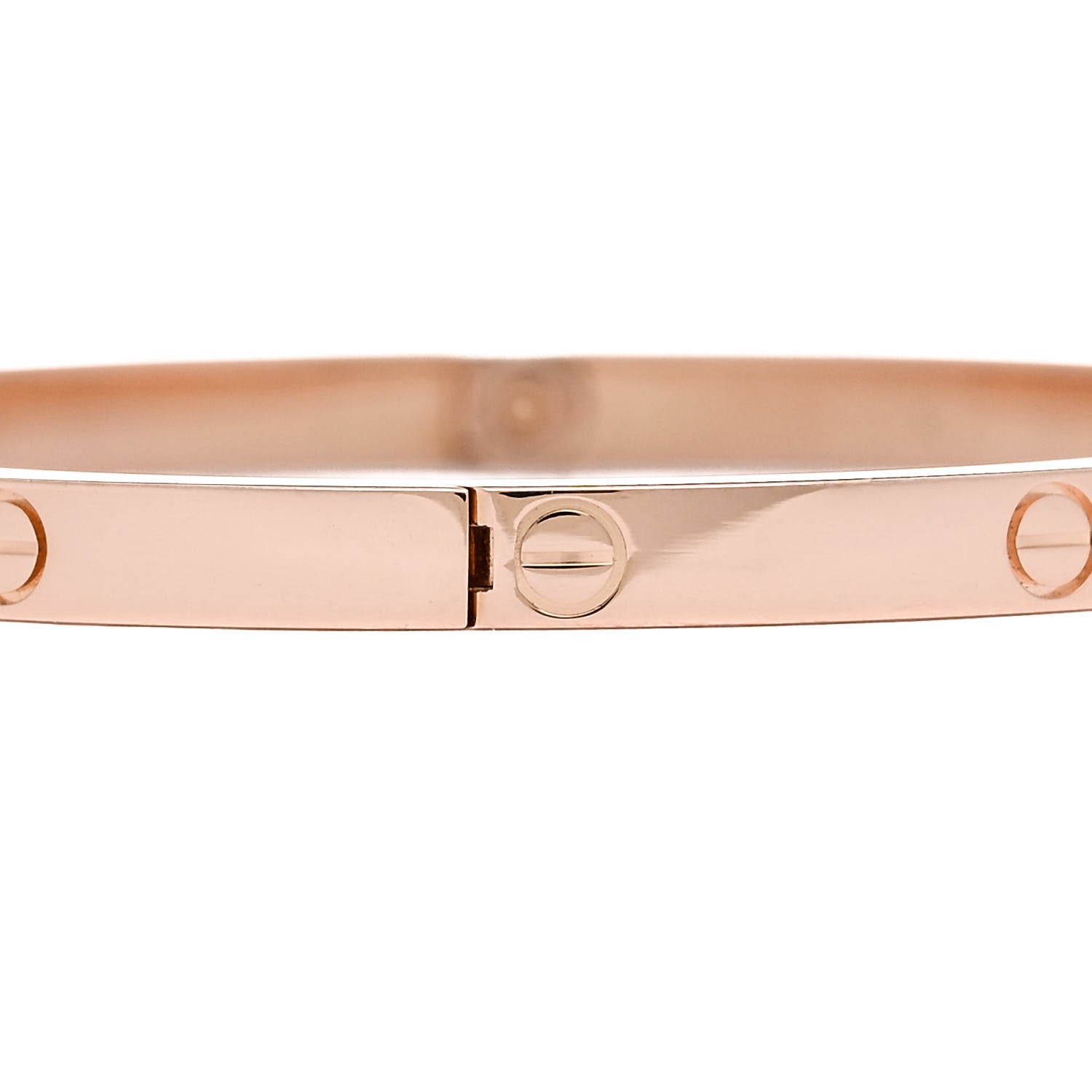 Cartier 18K Pink Gold Small LOVE Bracelet 16 4 of 8