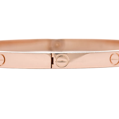 Cartier 18K Pink Gold Small LOVE Bracelet 16 4 of 8