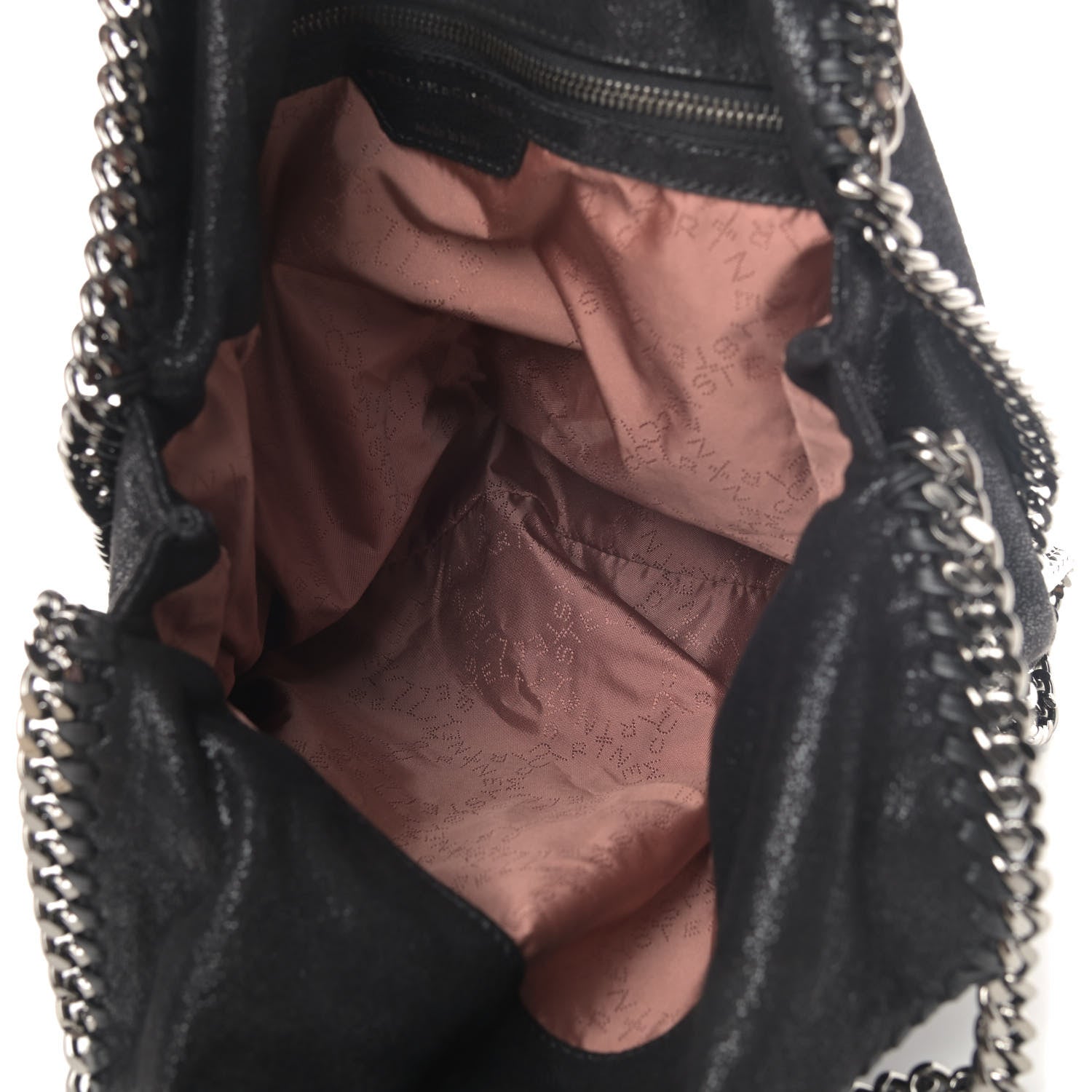 Stella McCartney Shaggy Deer Small Falabella Tote Black 4 of 4