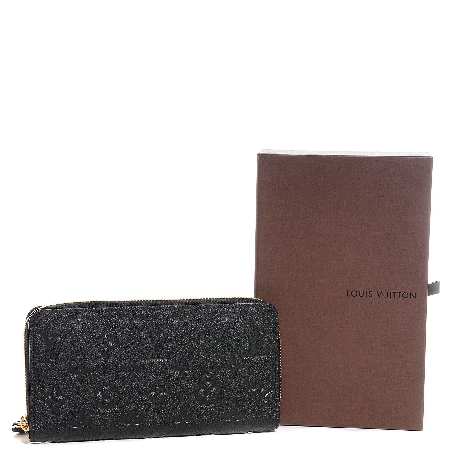 Louis Vuitton Empreinte Zippy Wallet Black 8 of 8