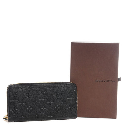 Louis Vuitton Empreinte Zippy Wallet Black 8 of 8
