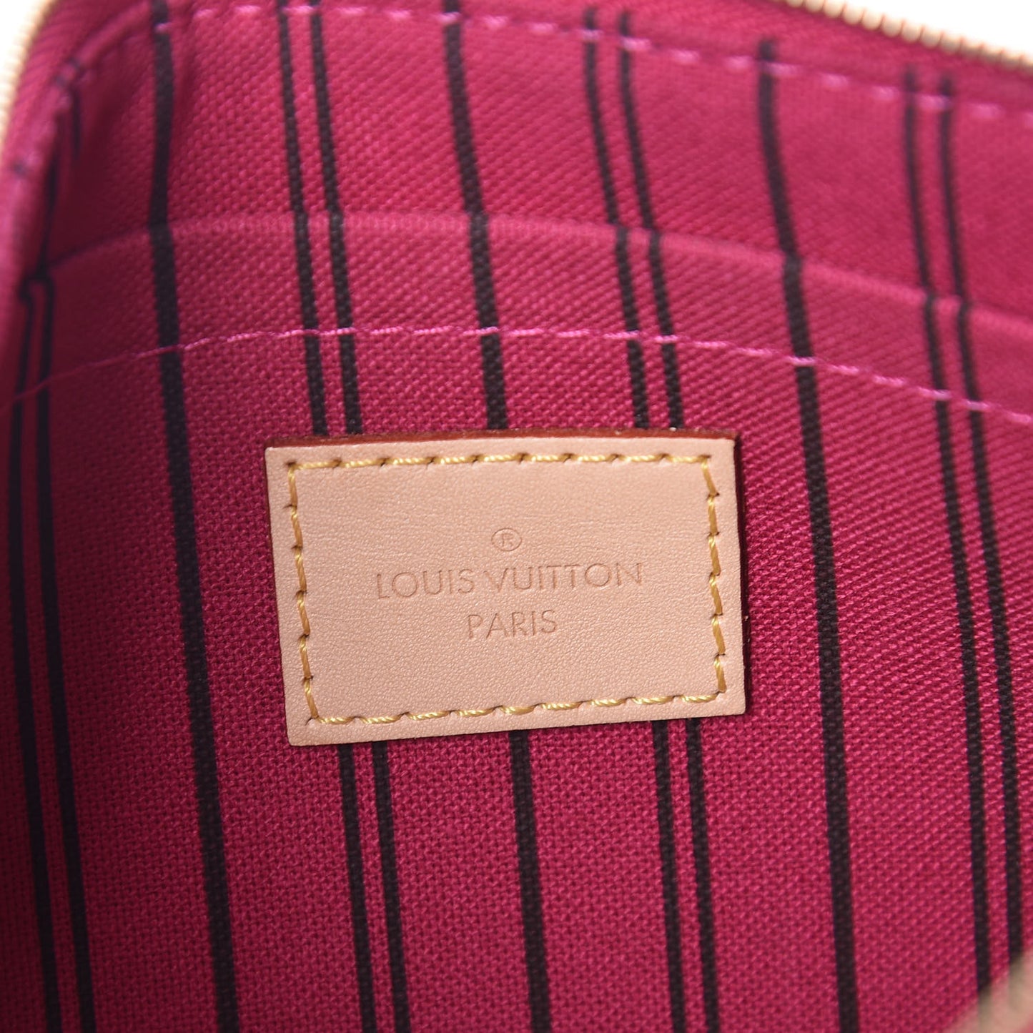 Monogram Neverfull MM GM Pochette Pivoine