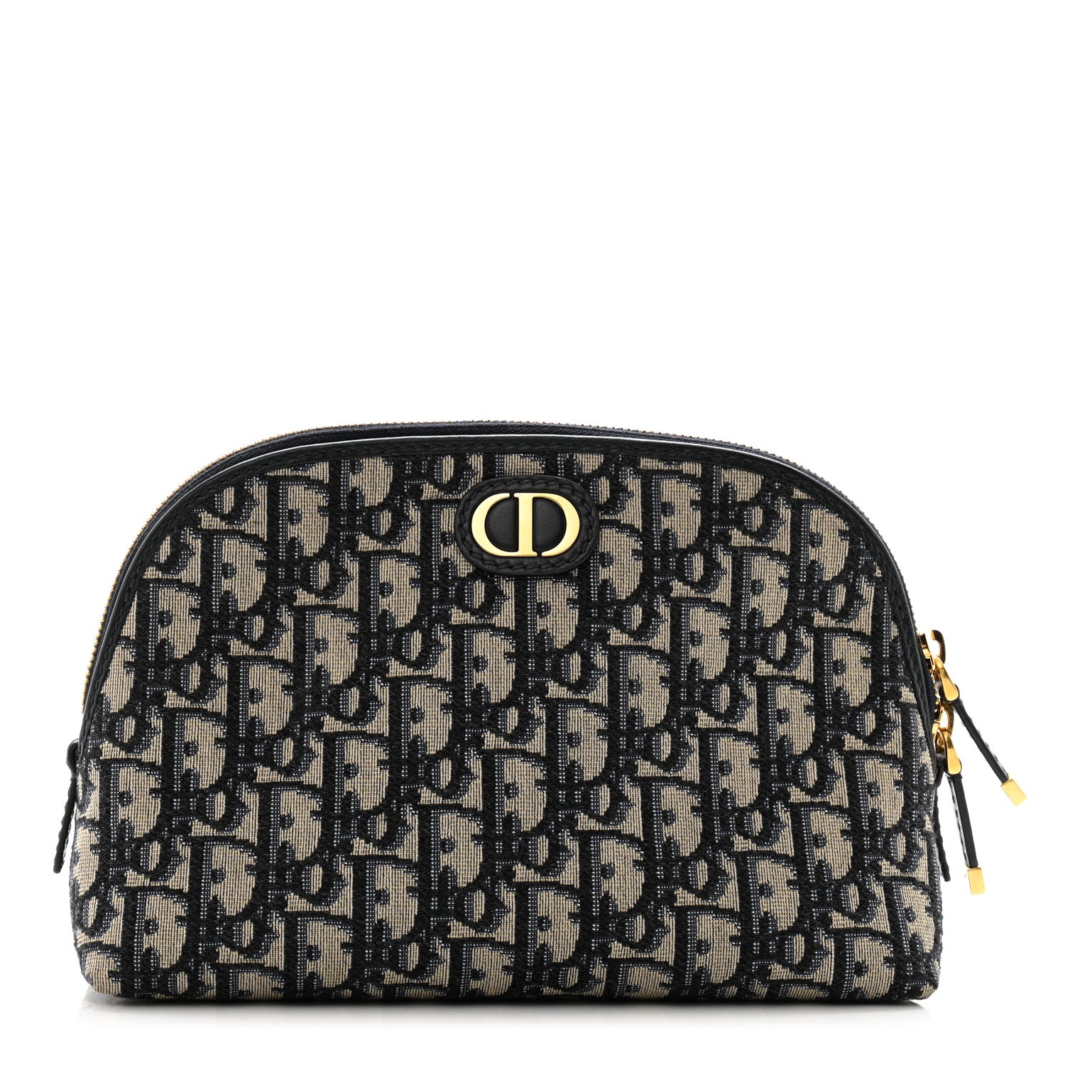 Christian Dior Oblique Montaigne 30 Pouch Blue 1 of 7