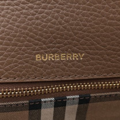 Burberry Grainy Calfskin Medium London Tote Bag Earth 6 of 12
