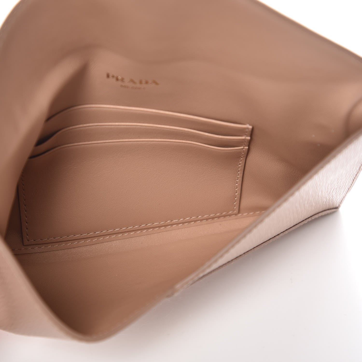 Prada Vitello Move Envelope Wallet Cammeo 5 of 10