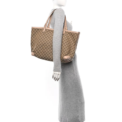 Gucci Monogram Large Craft Tote Beige 2 of 11