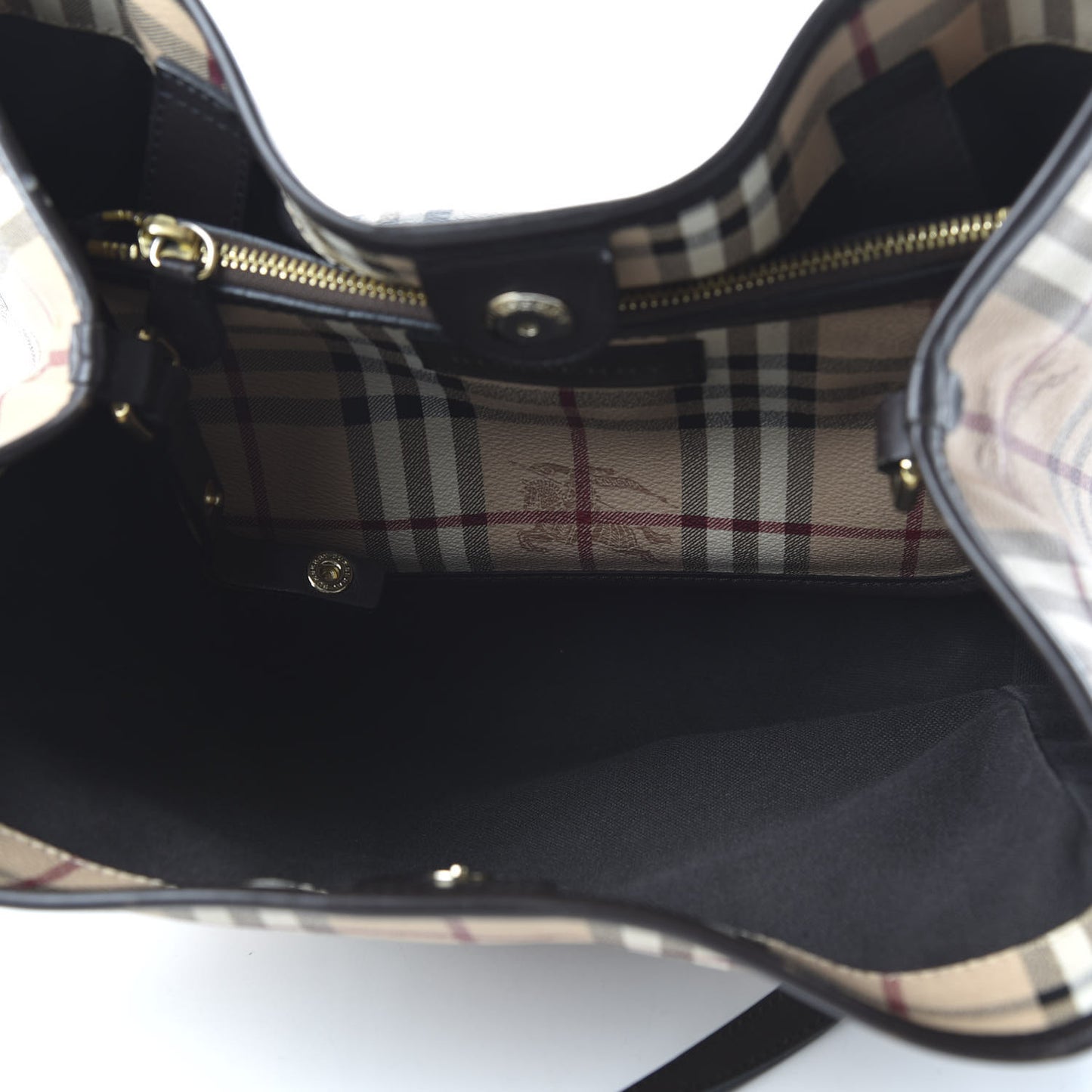 Haymarket Check Small Canterbury Tote Black