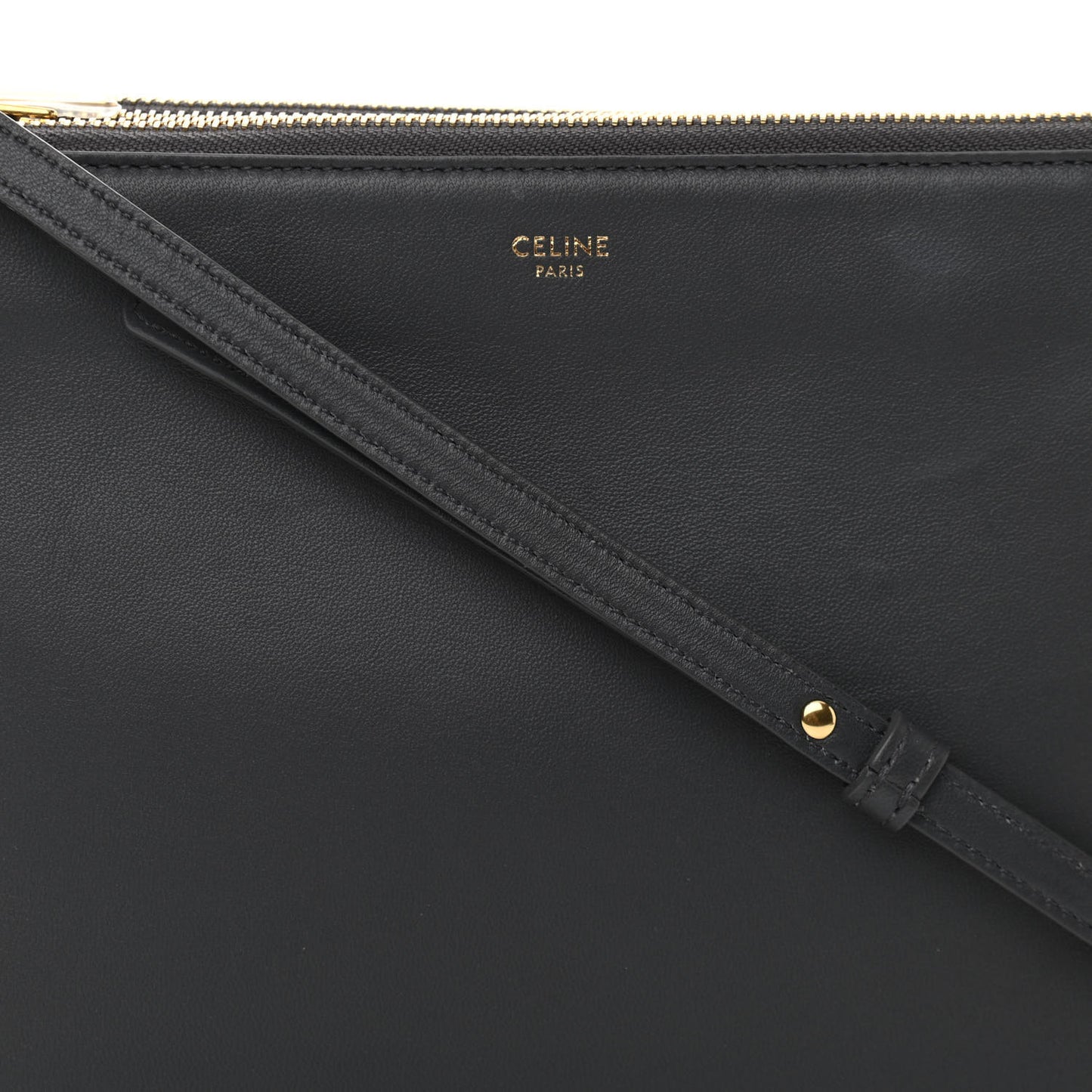 Lambskin Large Trio Crossbody Bag Kohl