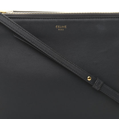 Celine Lambskin Large Trio Crossbody Bag Kohl 12 of 12