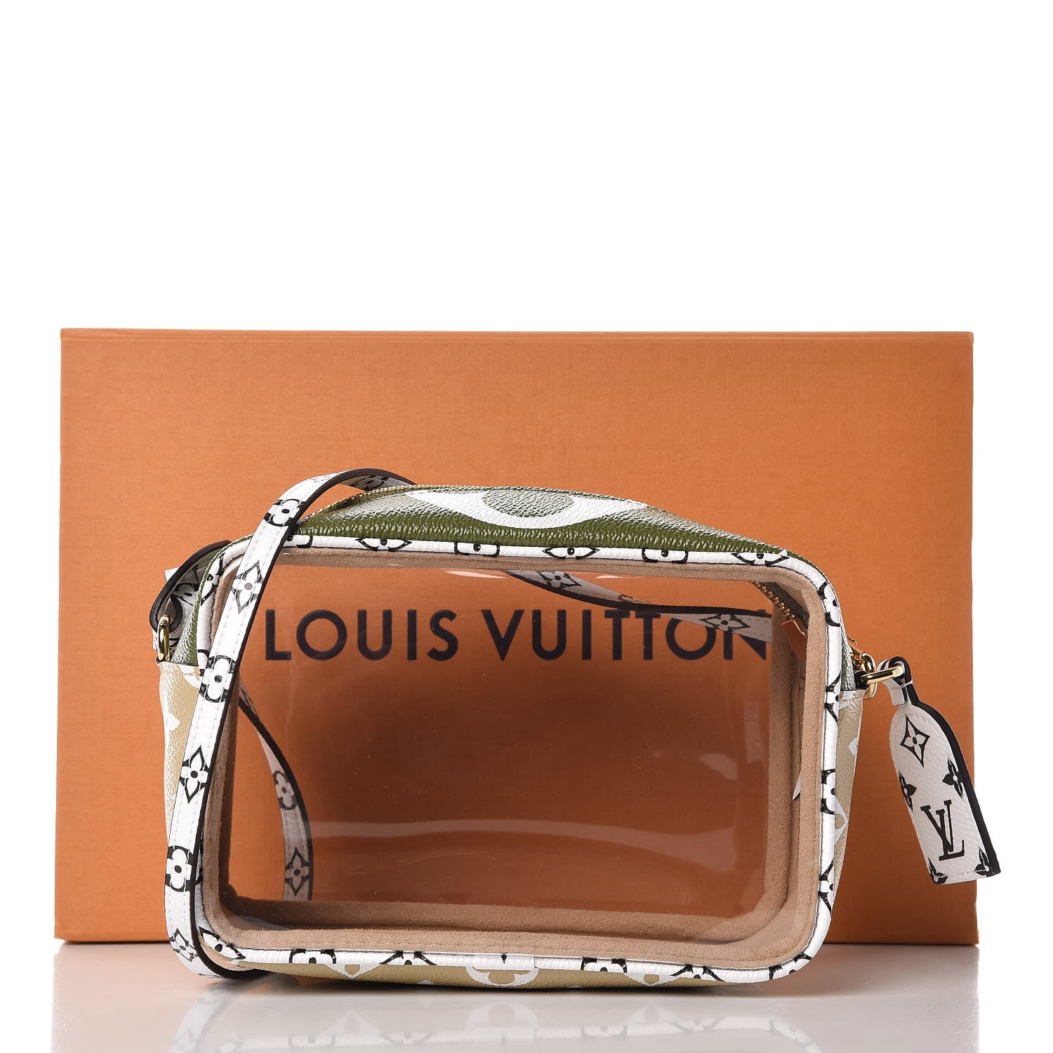 Louis Vuitton Monogram Giant Beach Pouch Kaki 10 of 10