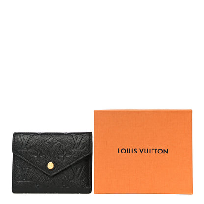 Louis Vuitton Empreinte Victorine Wallet Black 12 of 12