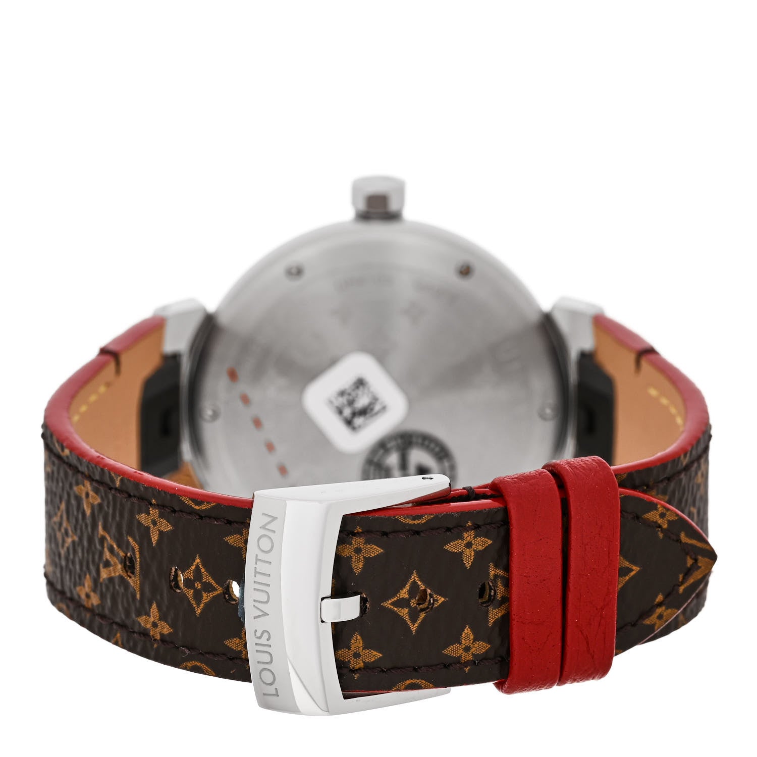 Louis Vuitton Stainless Steel Monogram 39mm Tambour Monogram Quartz Watch 3 of 6