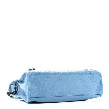 Balenciaga Agneau Arena Classic Hardware Small Le City Bleu Cyan 4 of 11