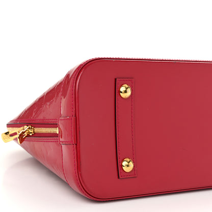 Louis Vuitton Vernis Alma PM Pomme D'Amour 9 of 10