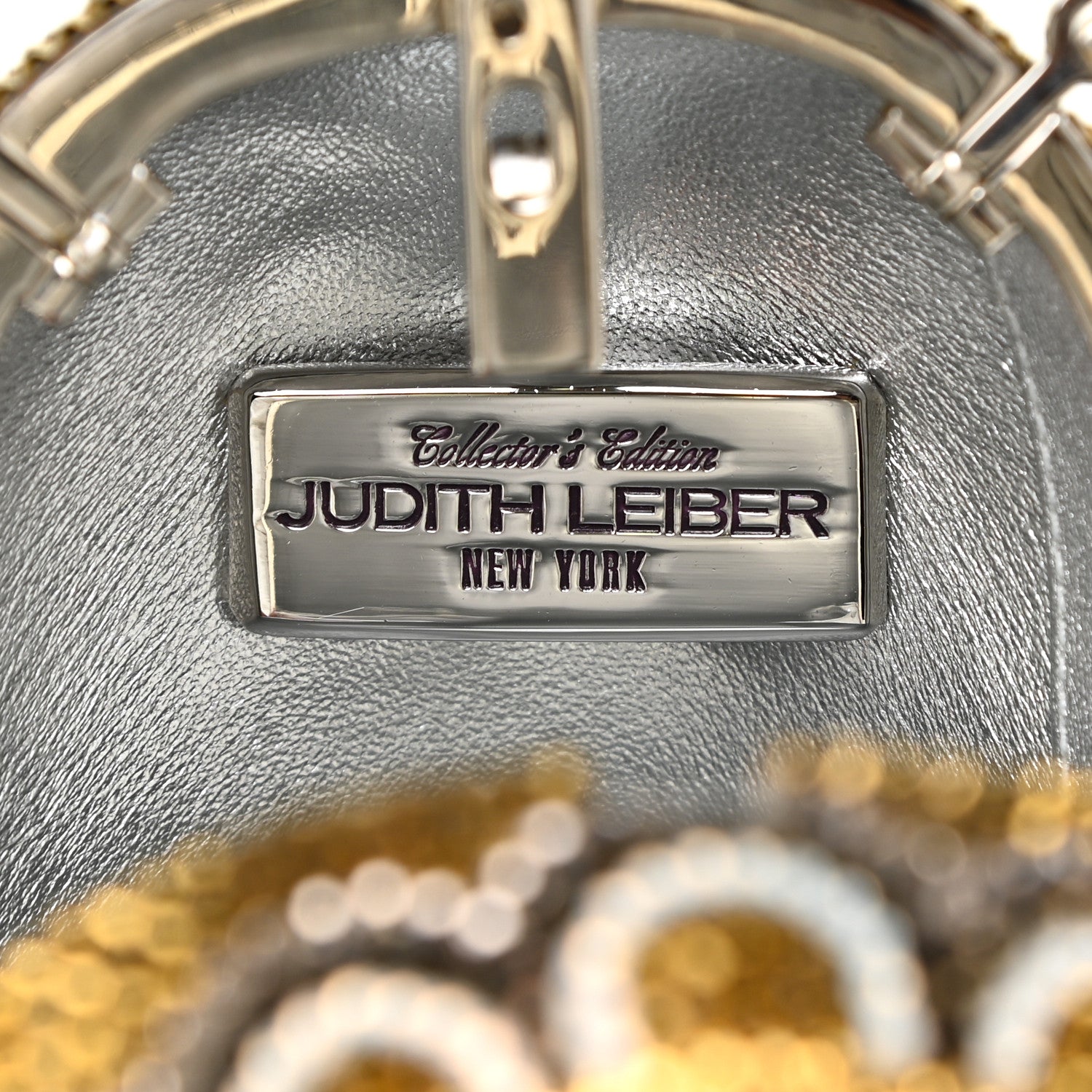 Judith Leiber Crystal Nesting Doll Minaudiere Clutch Silver Multicolor 6 of 14