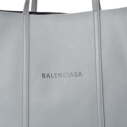 Balenciaga Smooth Calfskin Logo Double Sided Small Everyday Tote Balenciaga Grey Black 9 of 9