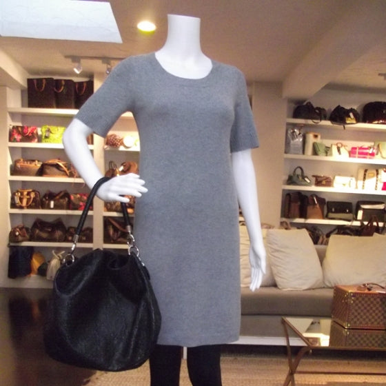 Christian Dior Lambskin Cannage Stitched Hobo Black 2 of 11