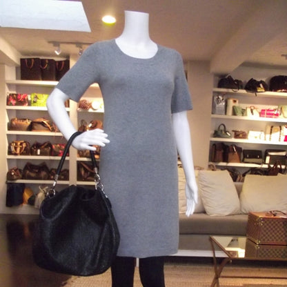 Christian Dior Lambskin Cannage Stitched Hobo Black 2 of 11