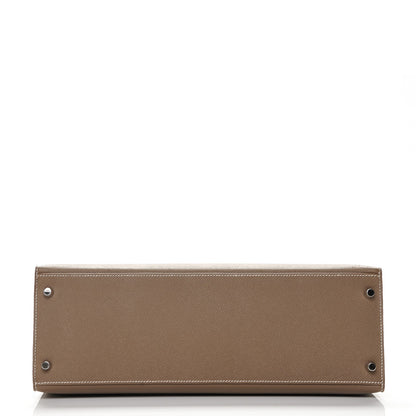 Hermes Epsom Kelly Sellier 35 Etoupe 6 of 27