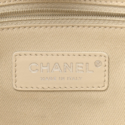 Chanel Mixed Fibers Small Deauville Tote Light Grey 8 of 10