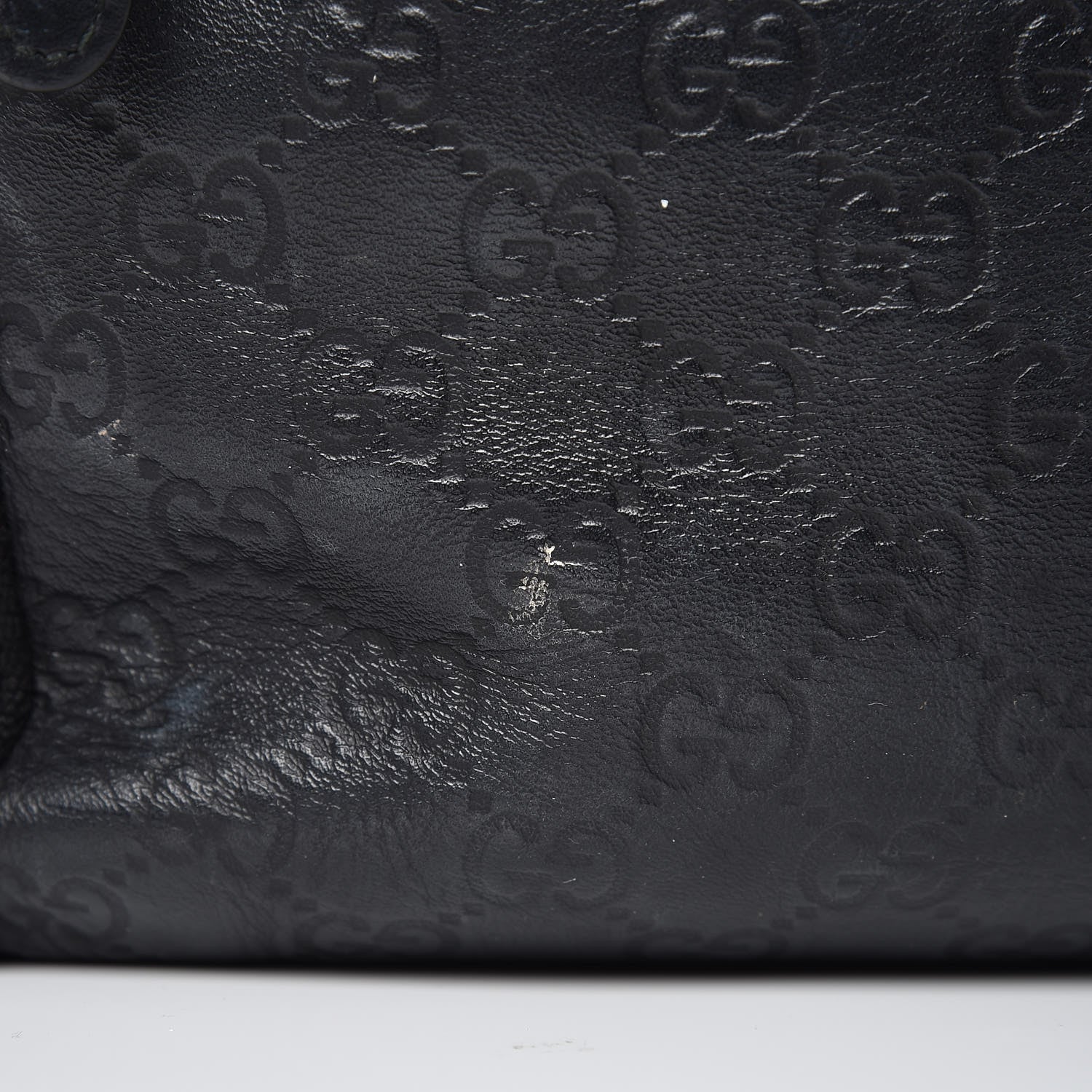 Gucci Guccissima Single Buckle Backpack Black 20 of 21