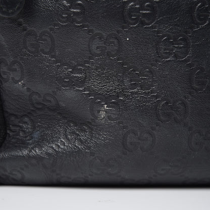 Gucci Guccissima Single Buckle Backpack Black 20 of 21