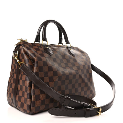 Louis Vuitton Damier Ebene Speedy Bandouliere 30 3 of 8