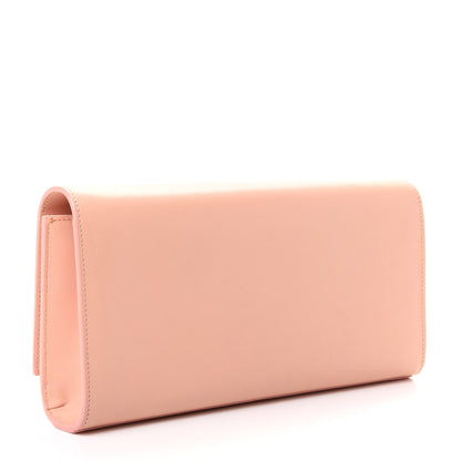 Saint Laurent Smooth Calfskin Cassandre Clutch Blush 3 of 7