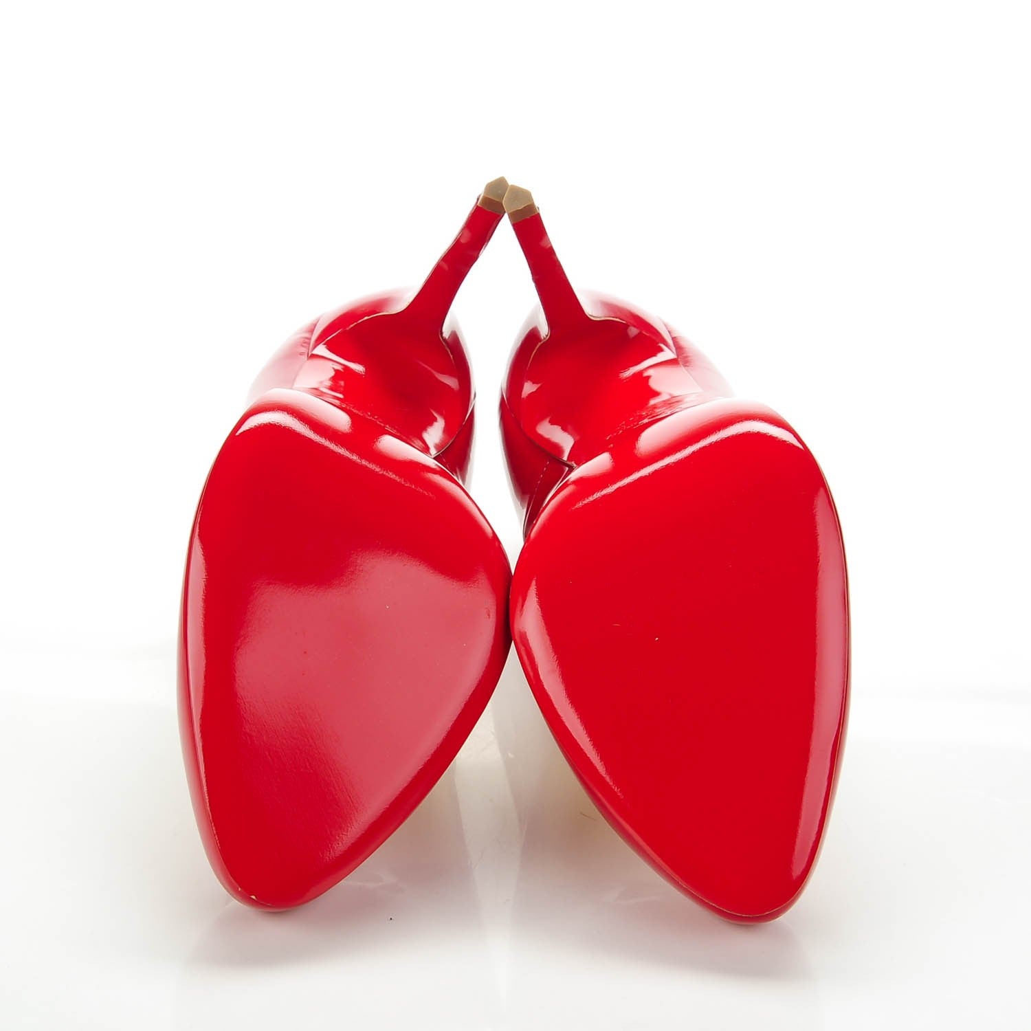 Christian Louboutin Patent Wawy Dolly 120 Pumps 39 Rosso 5 of 7