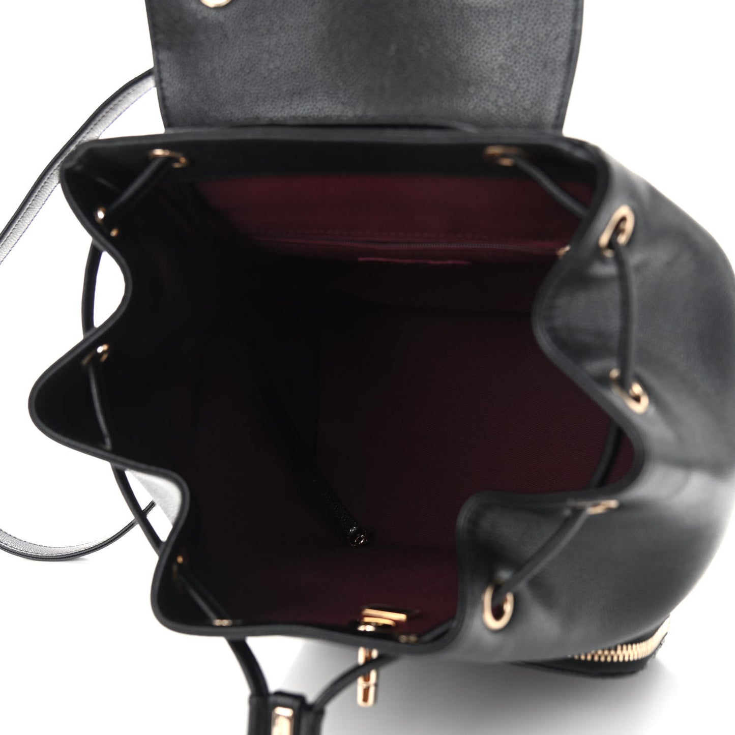 Caviar Quilted Business Affinity Backpack Black